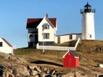 The infamous Nubble Lighthouse is just a 3 minute drive up the road 